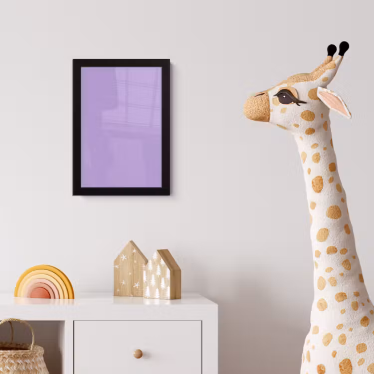 Poster met lijst - Soft - Lavender - Paars — 5