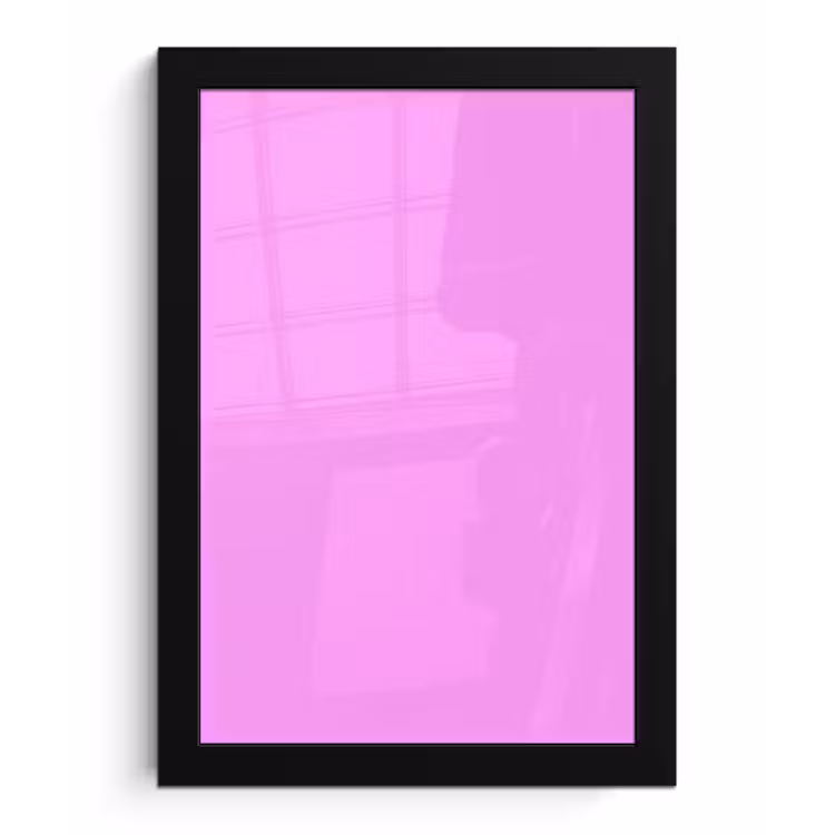 Poster met lijst - Soft - Lavender - Roze — 1