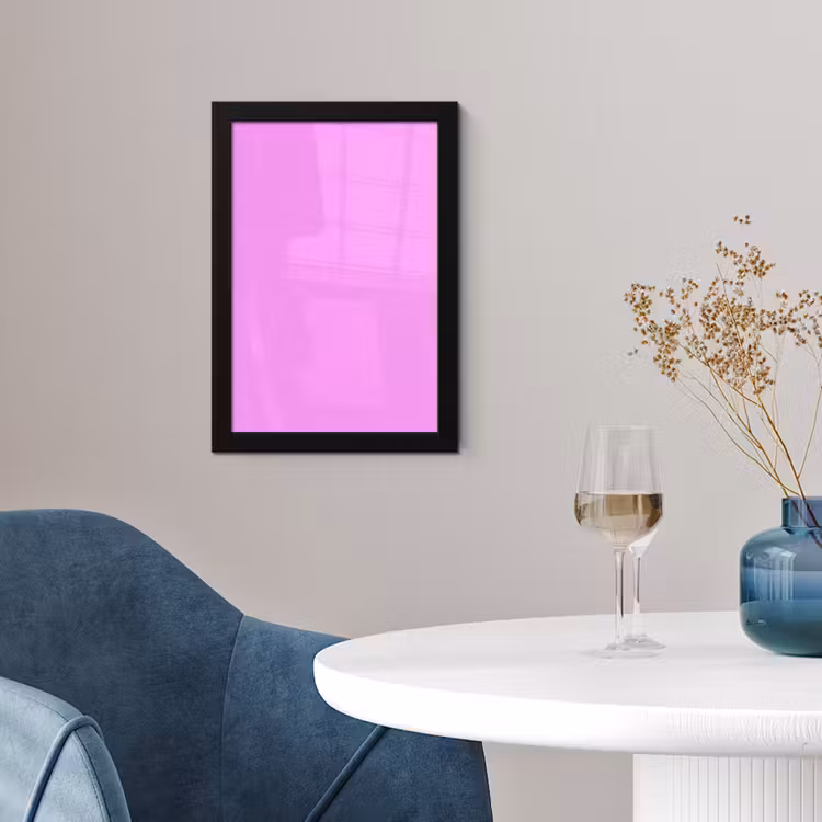 Poster met lijst - Soft - Lavender - Roze — 2