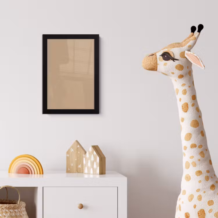 Poster met lijst - Soft - Taupe - Bruin — 5