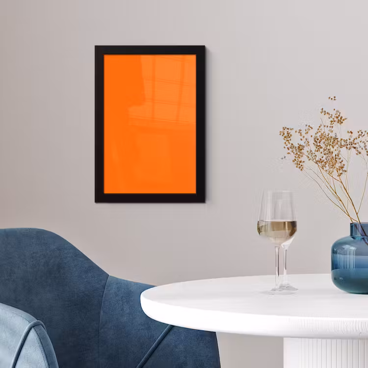 Poster met lijst - Spiced - Pumpkin - Oranje — 2