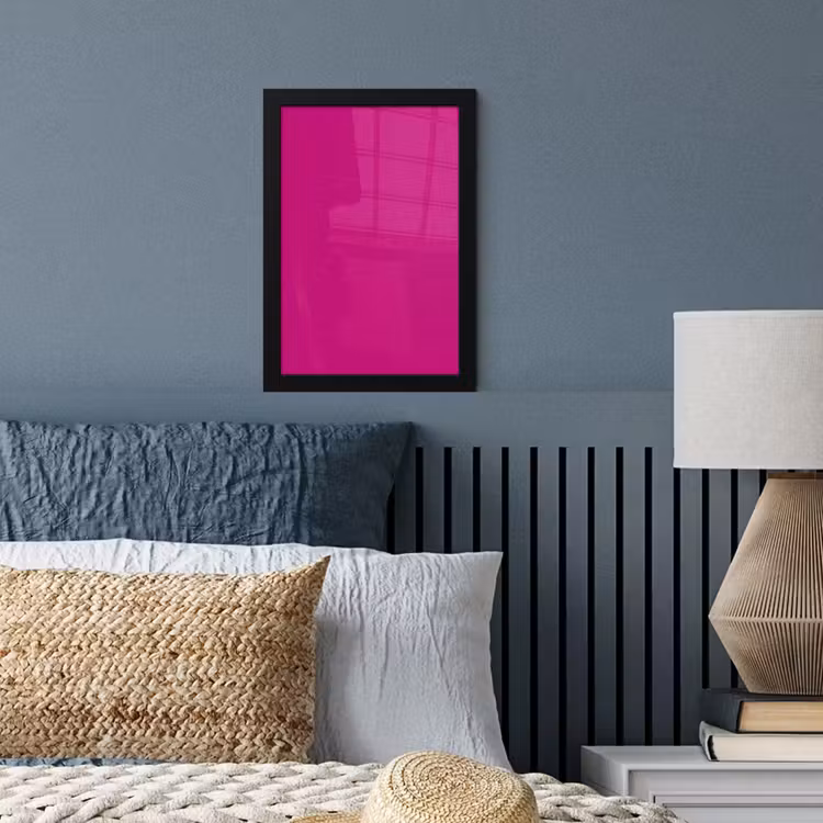 Poster met lijst - Velvet - Magenta - Roze — 4