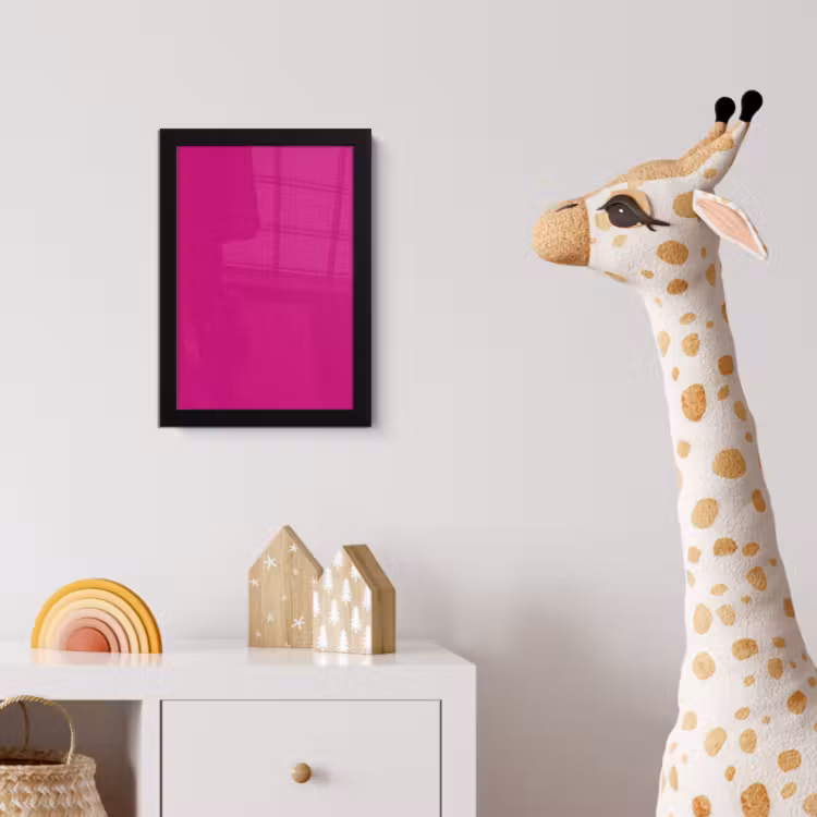 Poster met lijst - Velvet - Magenta - Roze — 5