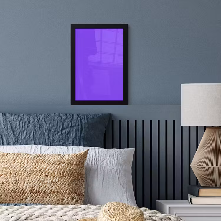 Poster met lijst - Vivid - Violet - Paars — 4