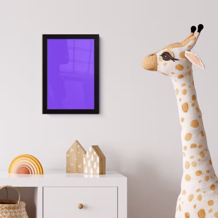 Poster met lijst - Vivid - Violet - Paars — 5