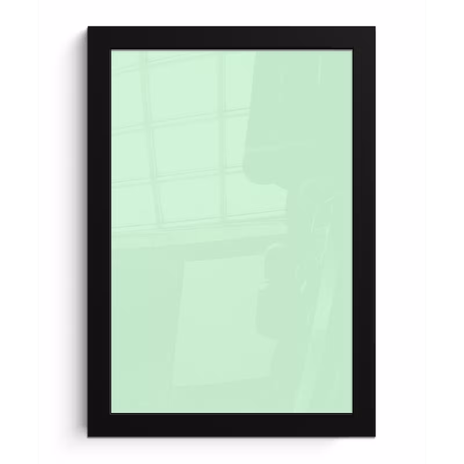 Poster met lijst - Pale - Mint - Groen — 1
