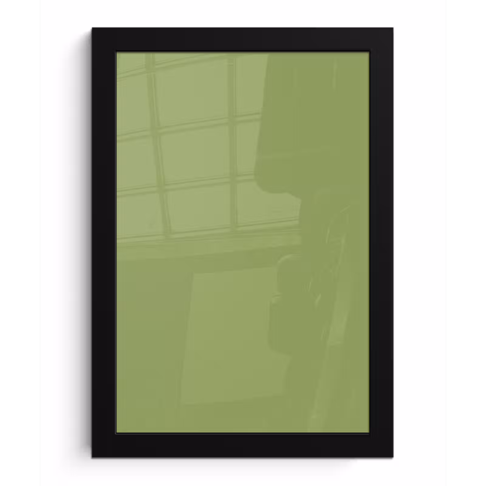 Poster met lijst - Sage - Green - Groen — 1