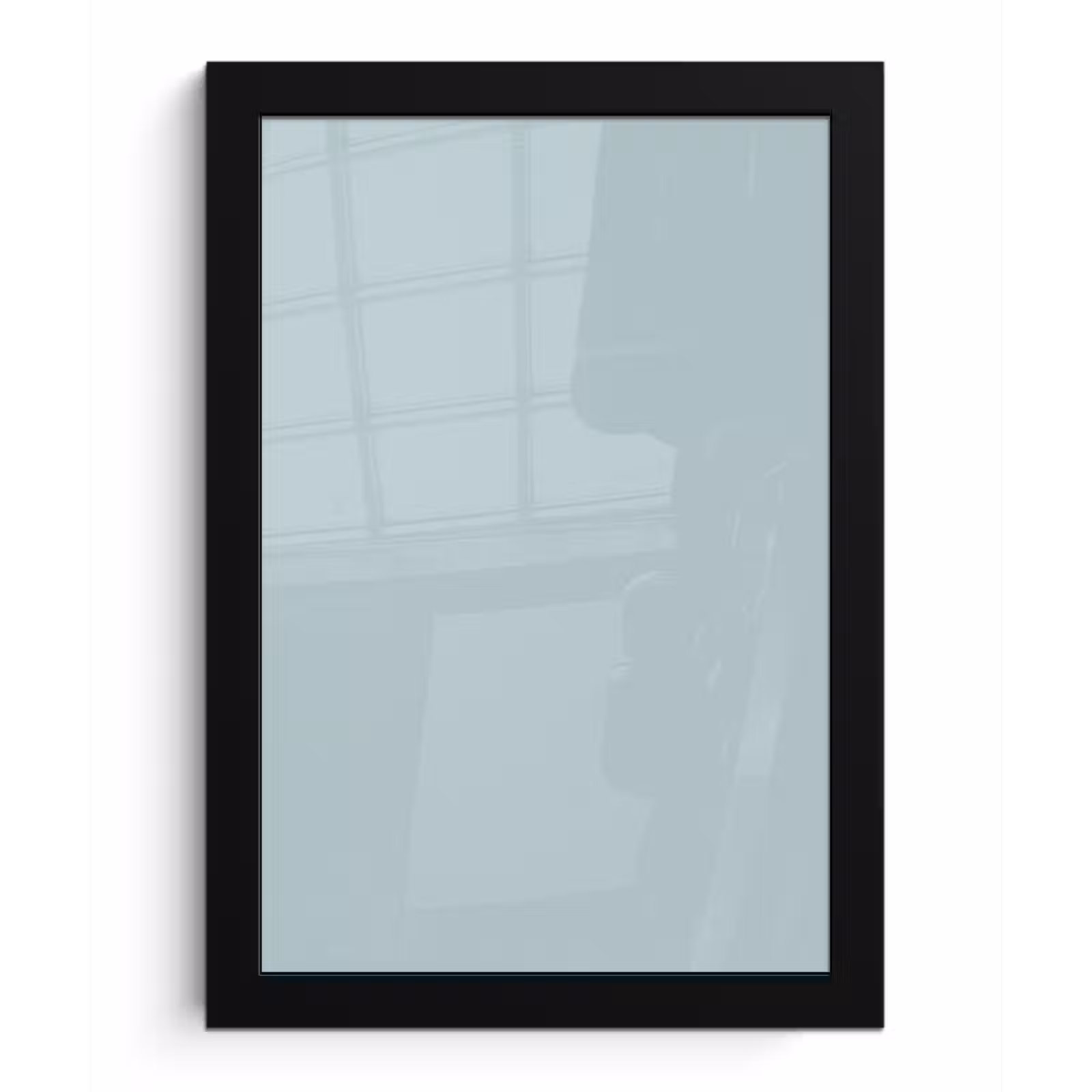 Poster met lijst - Slate - Blue - Blauw — 1