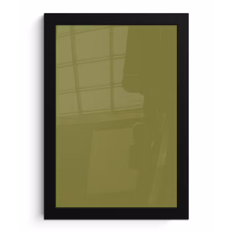 Poster met lijst - Juniper - Groen - Organisch — 1