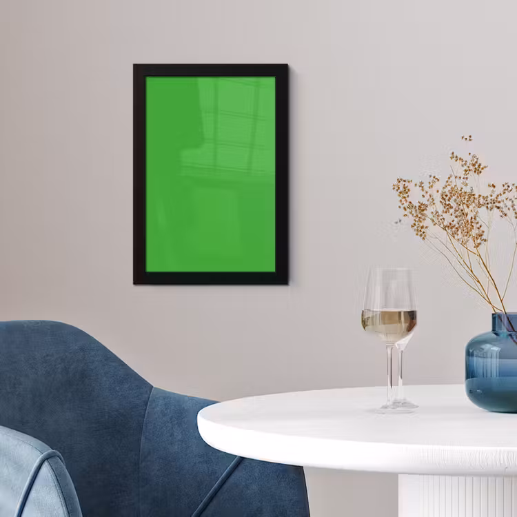 Poster met lijst - Kelly - Green - Groen — 2