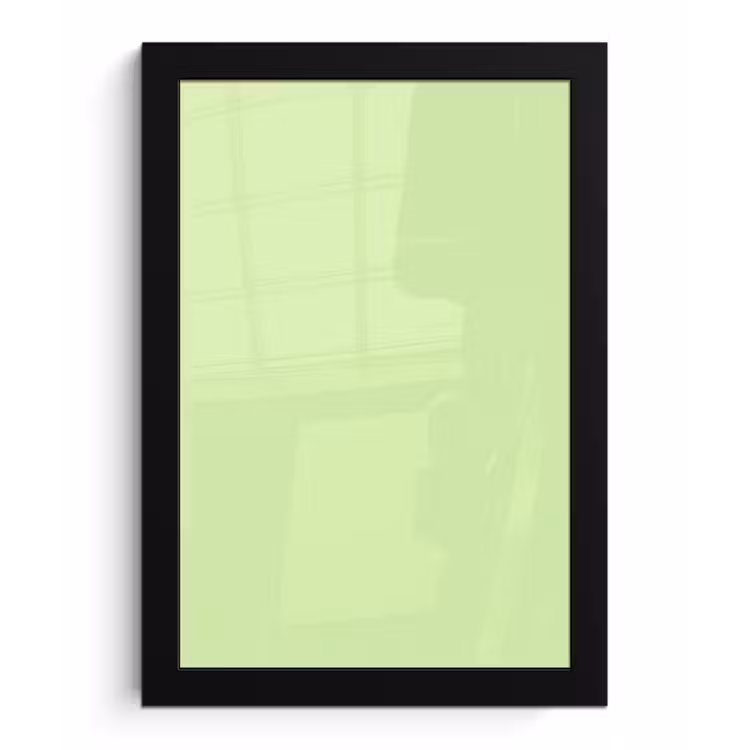 Poster met lijst - Light - Lime - Groen — 1