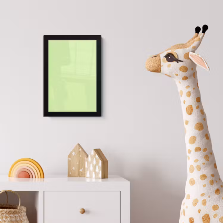 Poster met lijst - Light - Lime - Groen — 5