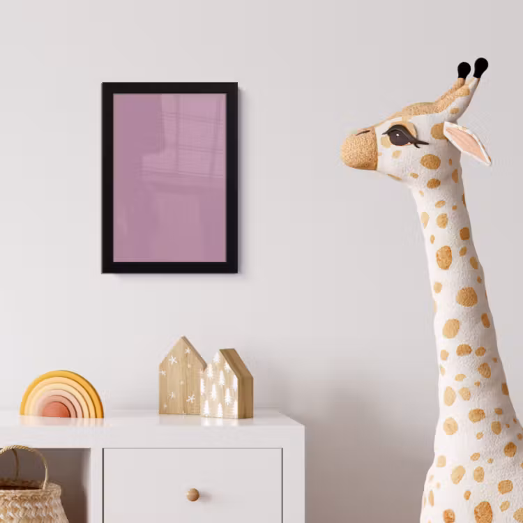 Poster met lijst - Lilac - Paars - Mauve — 5
