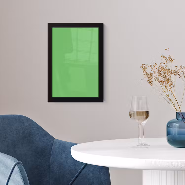 Poster met lijst - Meadow - Green - Groen — 2