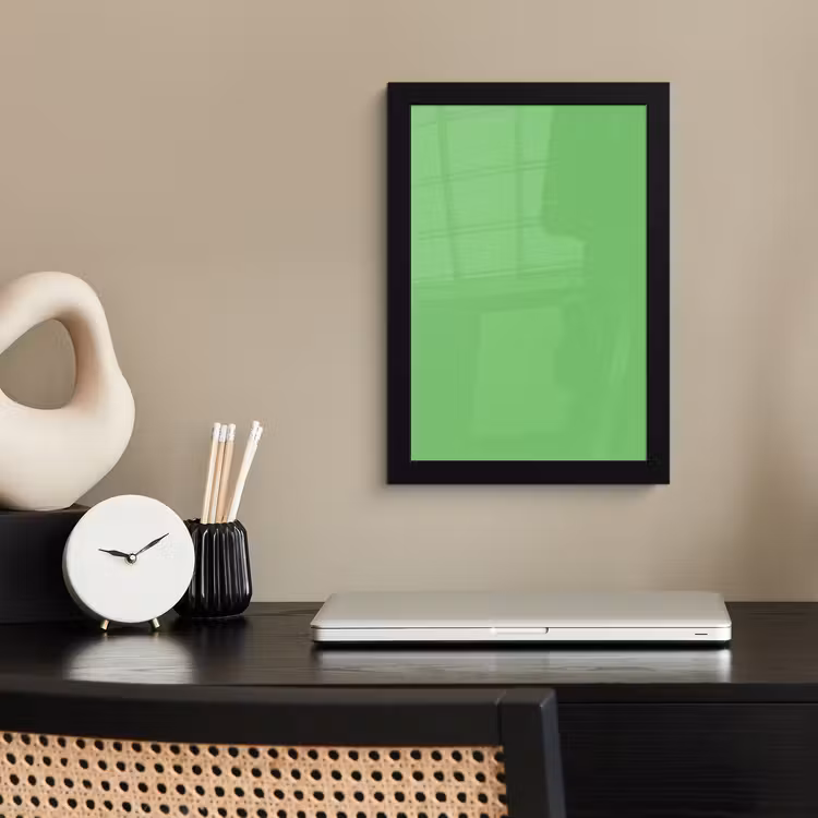 Poster met lijst - Meadow - Green - Groen — 3