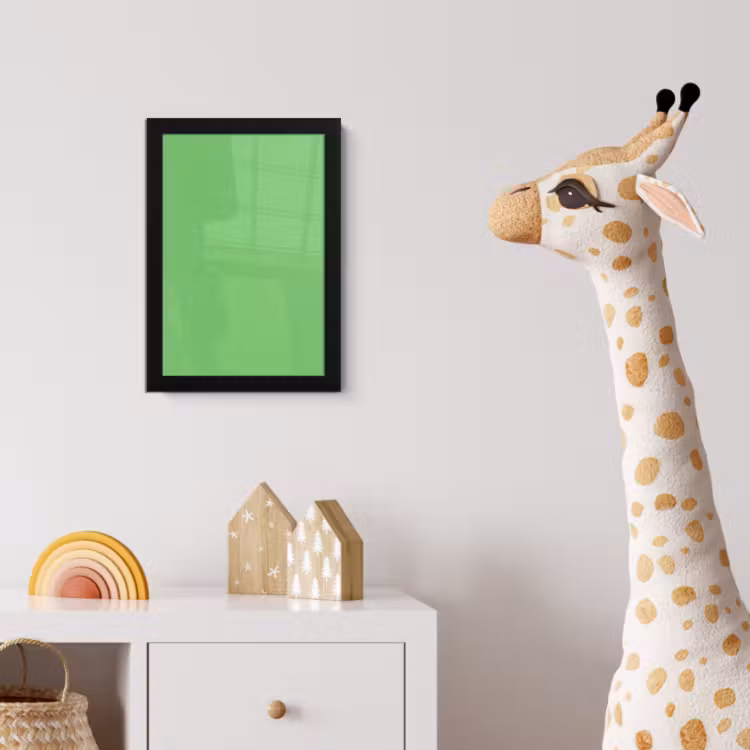 Poster met lijst - Meadow - Green - Groen — 5