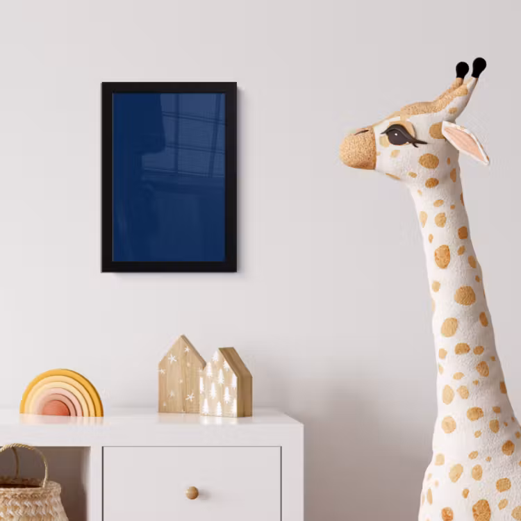 Poster met lijst - Midnight - Navy - Blauw — 5