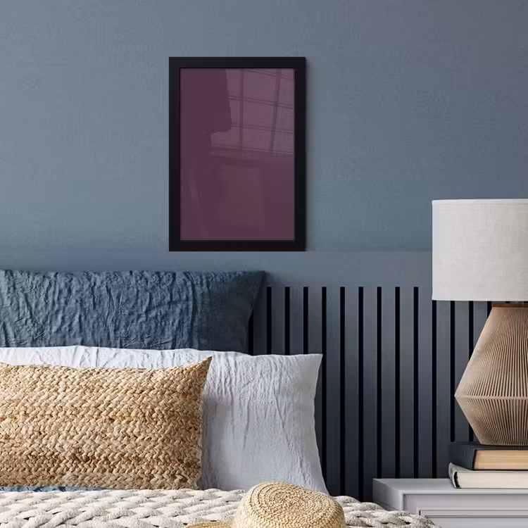 Poster met lijst - Midnight - Plum - Paars — 4