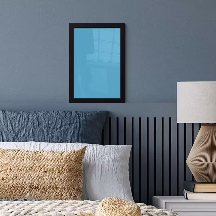 Poster met lijst - Ocean - Teal - Blauw — 4