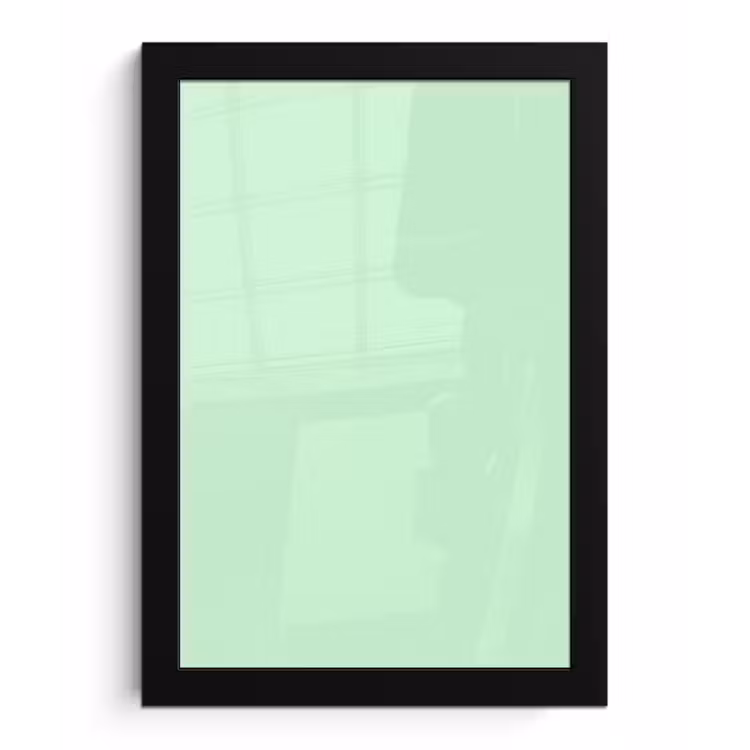 Poster met lijst - Pale - Mint - Groen — 1