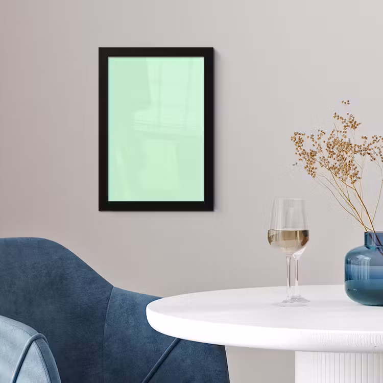 Poster met lijst - Pale - Mint - Groen — 2