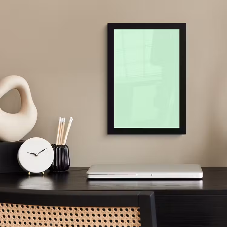 Poster met lijst - Pale - Mint - Groen — 3