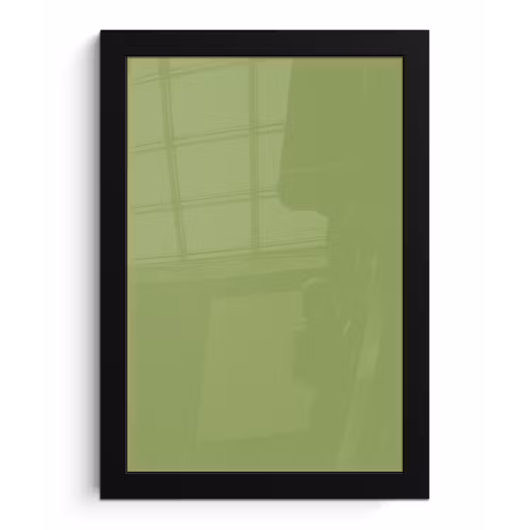 Poster met lijst - Sage - Green - Groen — 1
