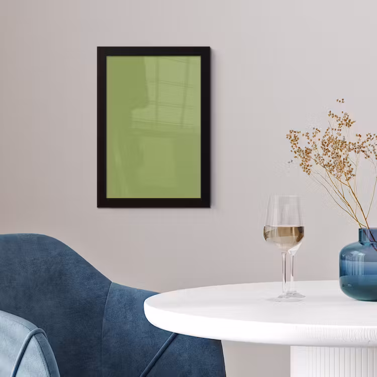 Poster met lijst - Sage - Green - Groen — 2