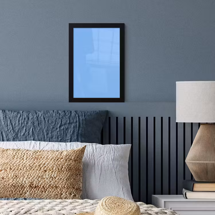 Poster met lijst - Sky - Glow - Blauw — 4