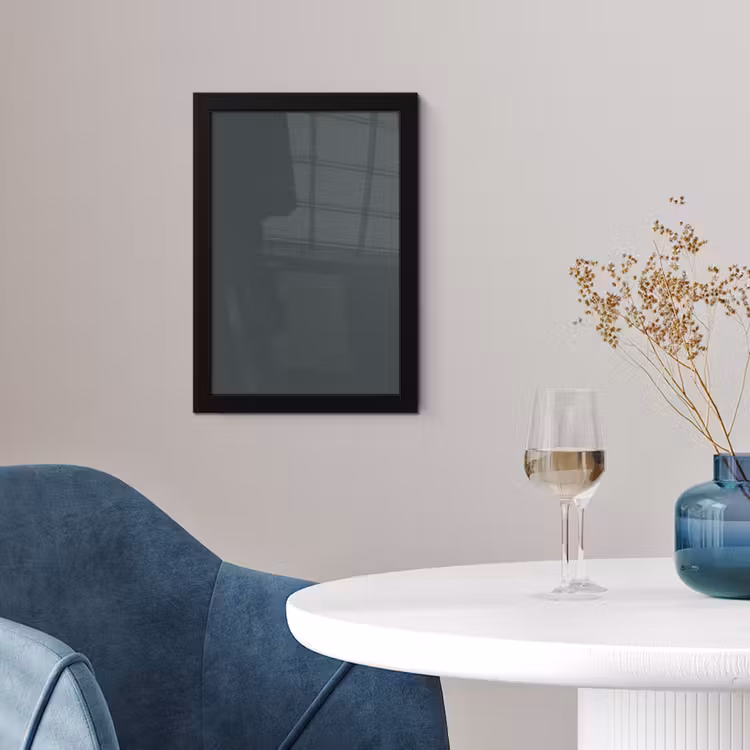 Poster met lijst - Slate - Millstone - Grijs — 2