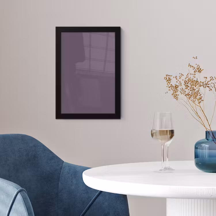 Poster met lijst - Velvet - Aubergine - Paars — 2