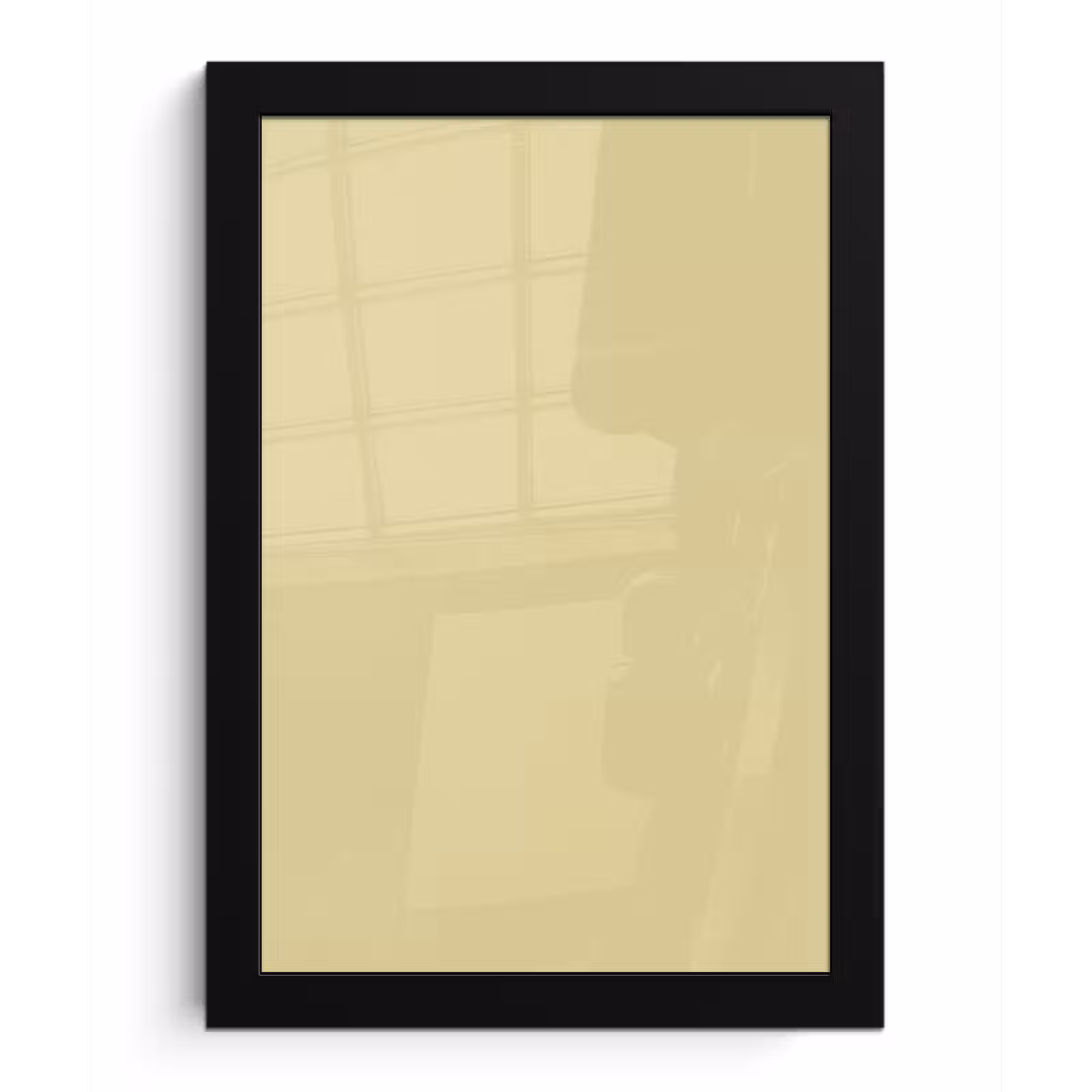 Poster met lijst - Mellow - Touch - Geel — 1