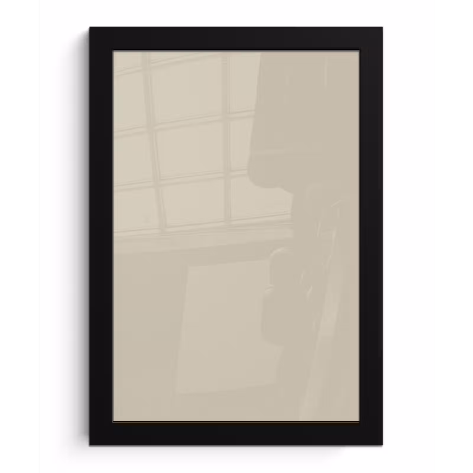 Poster met lijst - Urban - Pebble - Grijs — 1
