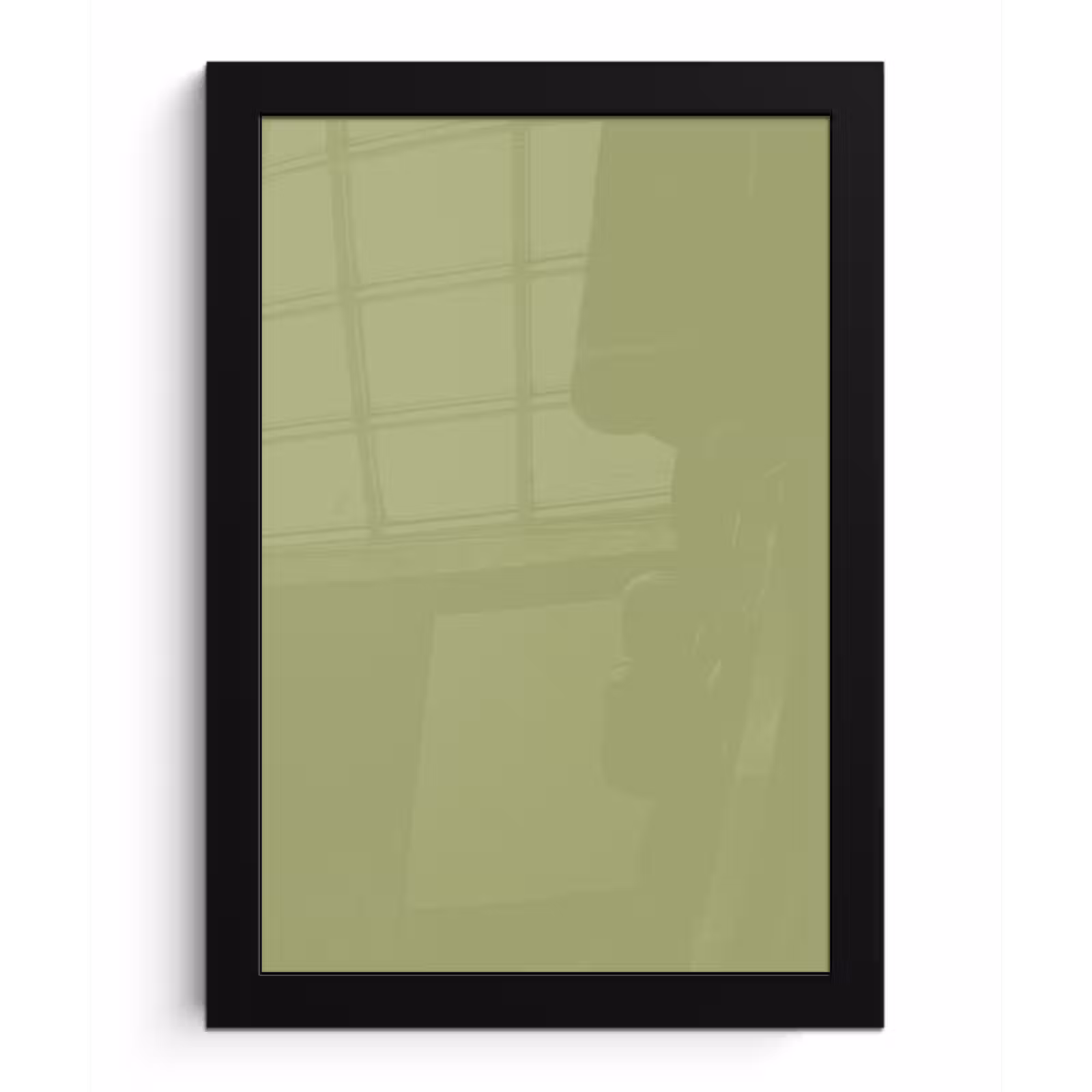Poster met lijst - Whispering - Sage - Groen — 1
