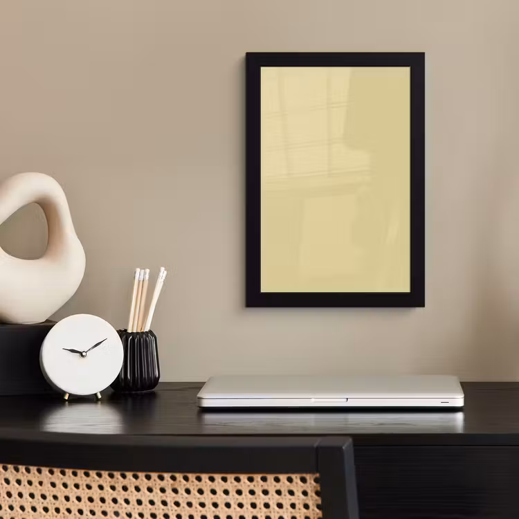 Poster met lijst - Mellow - Touch - Geel — 3