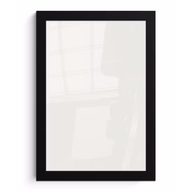 Poster met lijst - Pure - Alabaster - Wit — 1