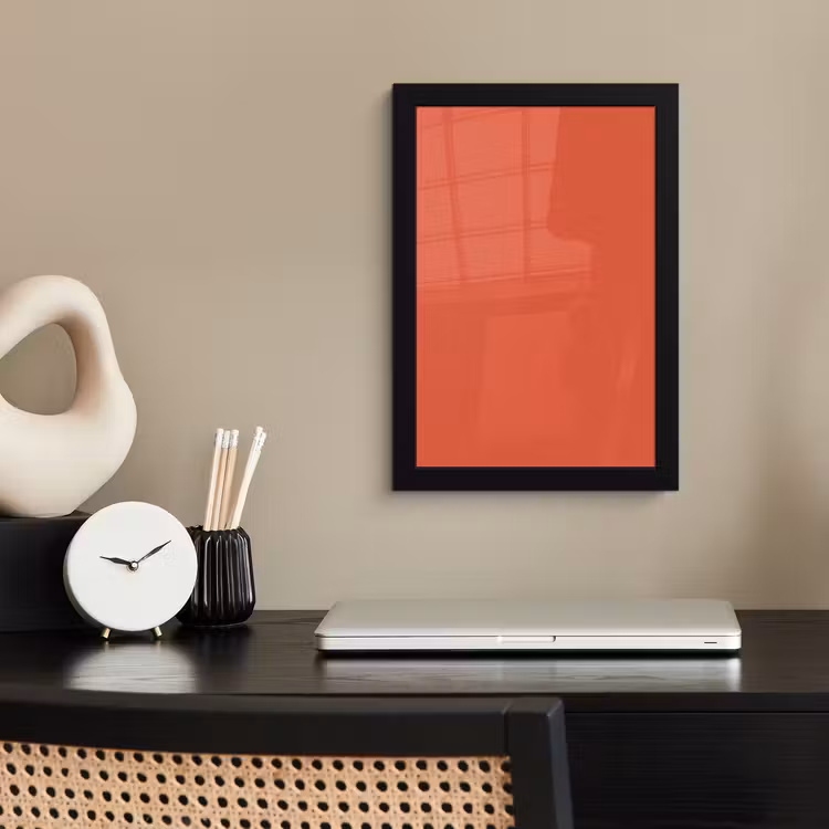 Poster met lijst - Rustic - Clay - Oranje — 3