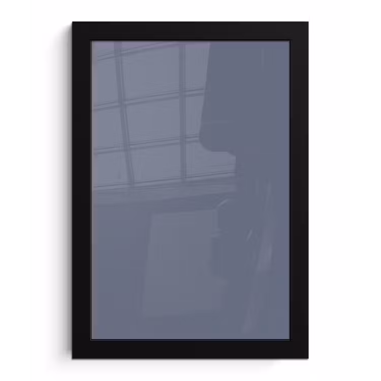 Poster met lijst - Slate - Whisper - Blauw — 1