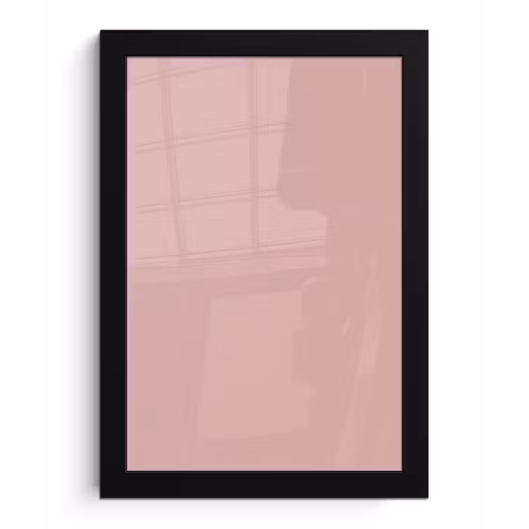 Poster met lijst - Soft - Blush - Roze — 1