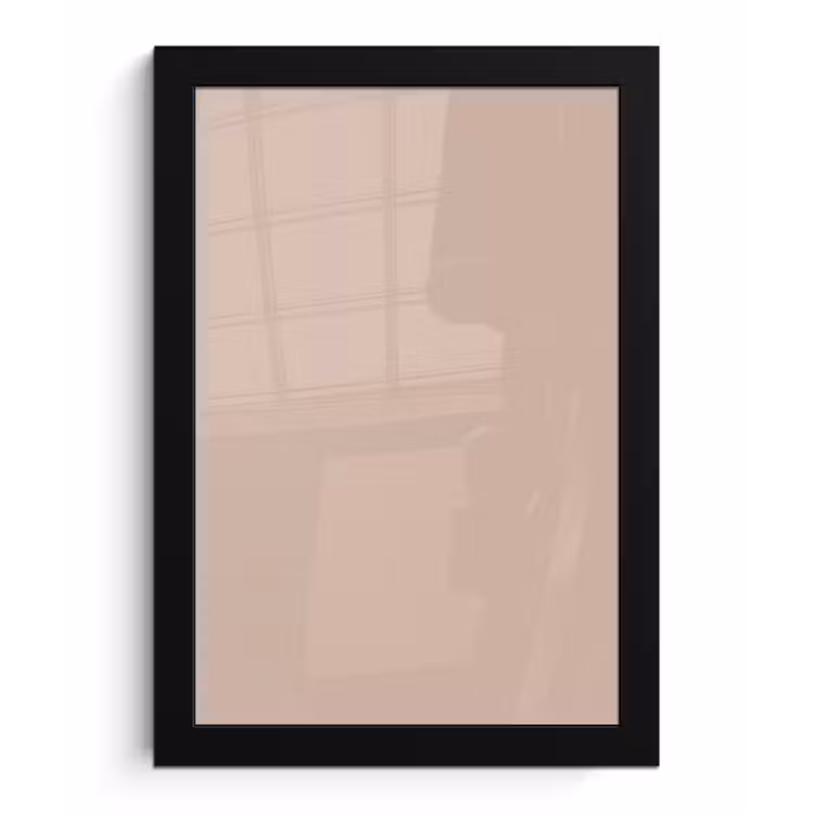 Poster met lijst - Soft - Clay - Nude — 1