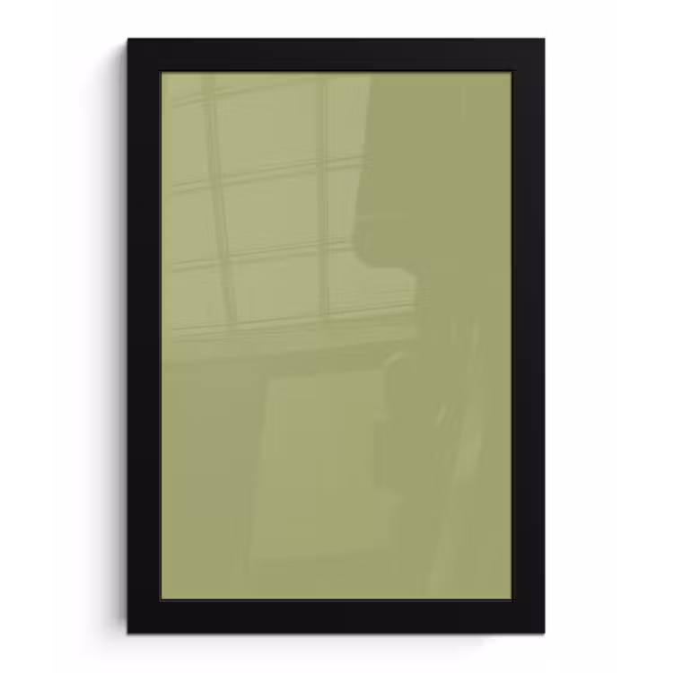 Poster met lijst - Whispering - Sage - Groen — 1