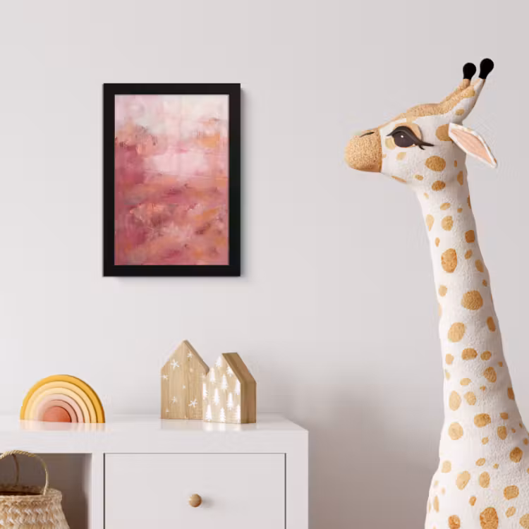 Poster met lijst - Kunst - Vloeiend - Pastel - Abstract — 5