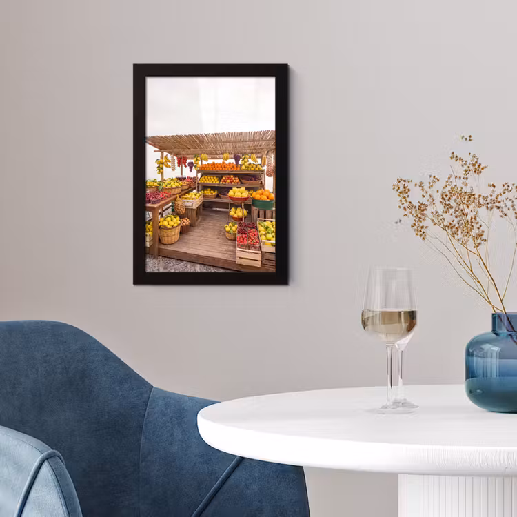 Poster met lijst - Marktkraam - Fruit - Vers — 2