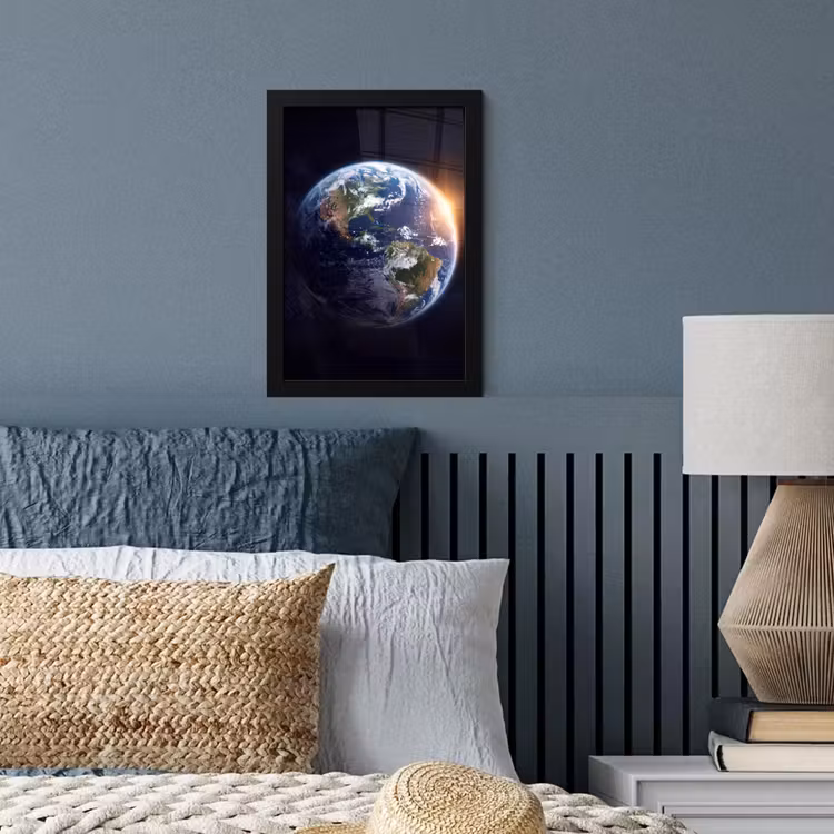 Poster met lijst - Planeet - Ruimte - Kosmos — 4