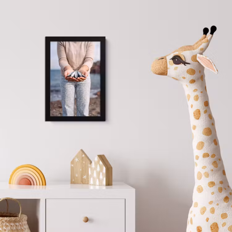 Poster met lijst - Vis - Handen - Natuur — 5