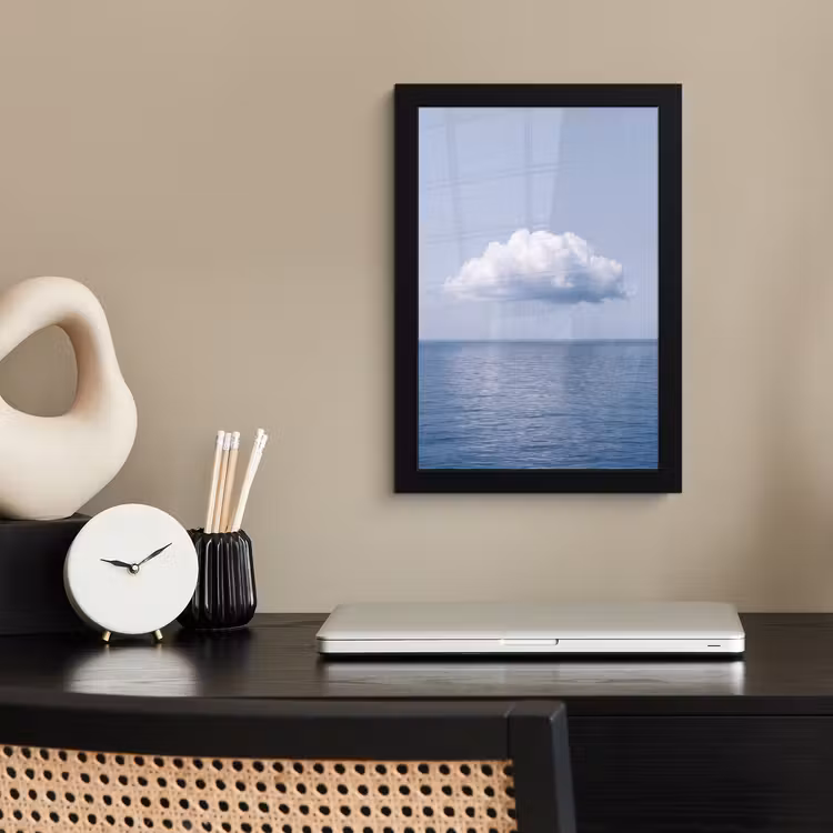 Poster met lijst - Wolk - Regen - Natuur — 3