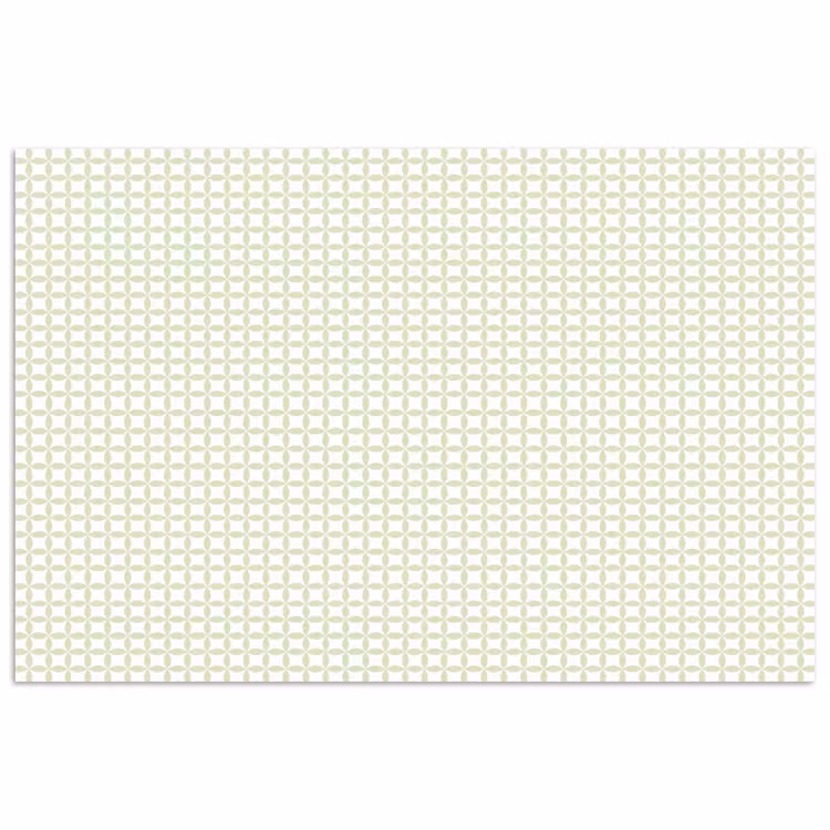 Poster - Saliegroen - Geometrisch - Cirkels - Patroon — 1