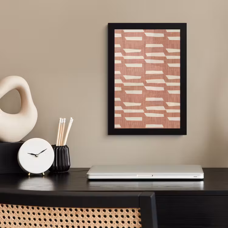 Poster met lijst - Terracotta - Abstract - Textuur - Patroon — 3