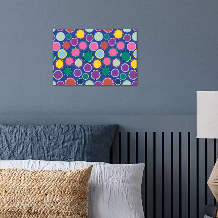 Poster - Patroon - Cirkels - Abstract - Kleurrijk — 3