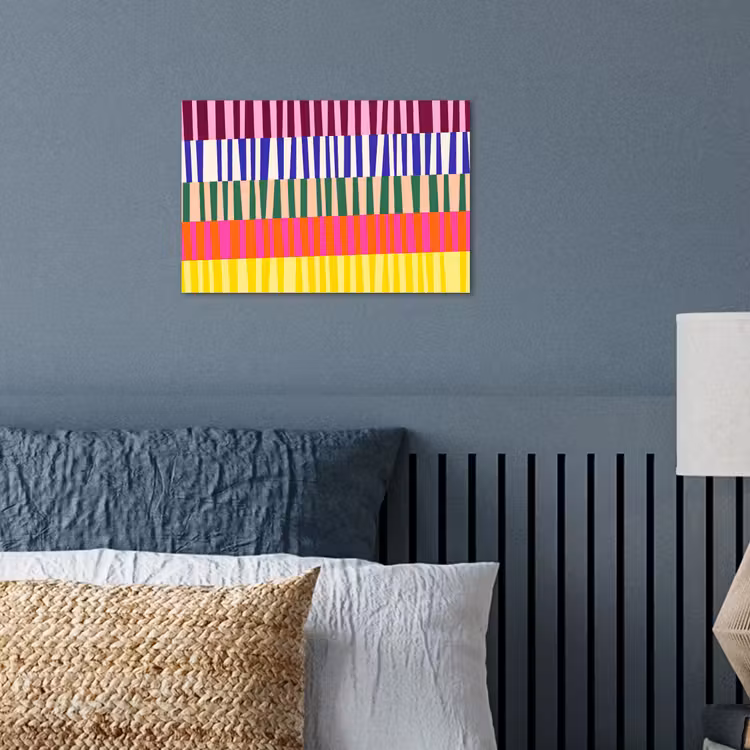 Poster - Patroon - Strepen - Abstract - Modern - Kleurrijk — 3